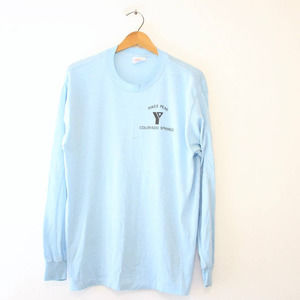 Vintage YMCA Pikes Peak Colorado Springs Long Sleeve T Shirt XL